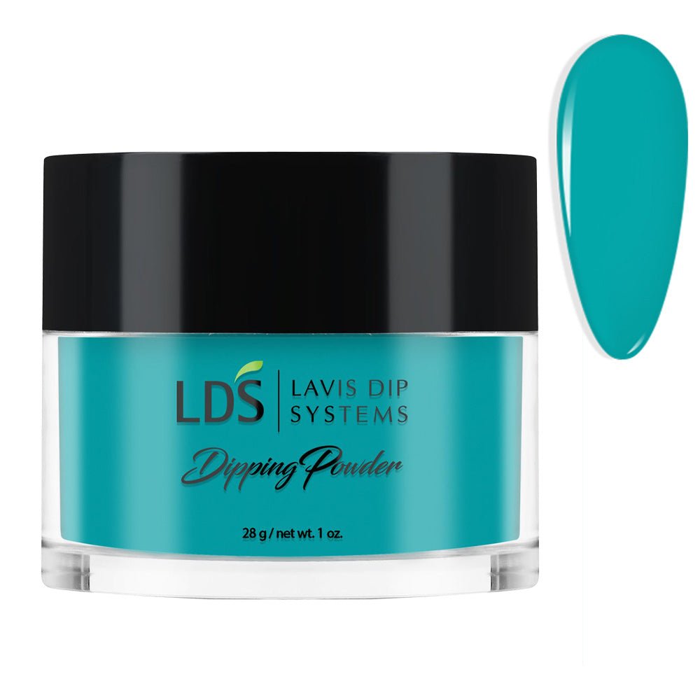 LDS Dipping Powder Nail - 027 Blue Or Green - DTK Nail Supply