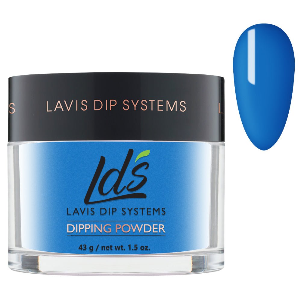 LDS Dipping Powder Nail - 040 Royal Blue - DTK Nail Supply