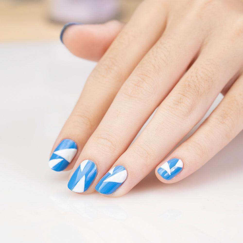 LDS Dipping Powder Nail - 040 Royal Blue - DTK Nail Supply