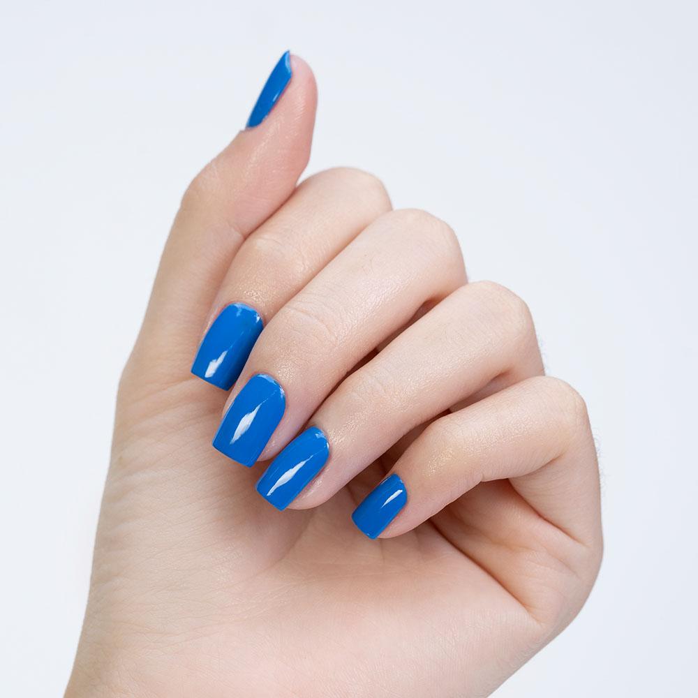 LDS Dipping Powder Nail - 040 Royal Blue - DTK Nail Supply