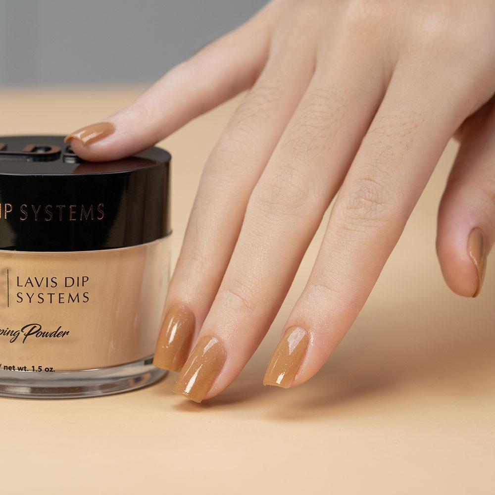 LDS Dipping Powder Nail - 066 Crème Brulee - DTK Nail Supply