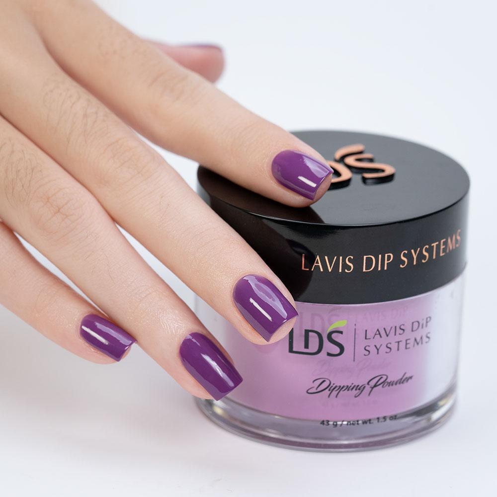 LDS Dipping Powder Nail - 068 Eggplant - DTK Nail Supply
