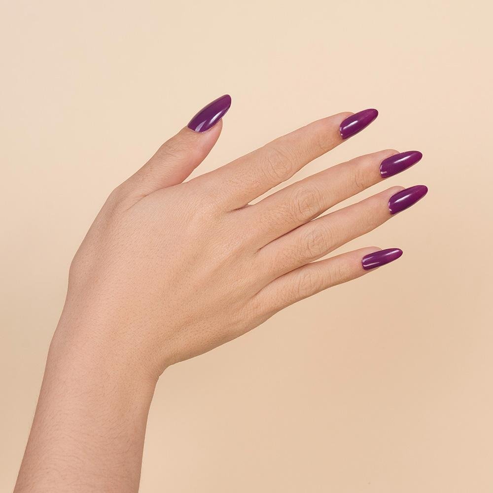 LDS Dipping Powder Nail - 068 Eggplant - DTK Nail Supply