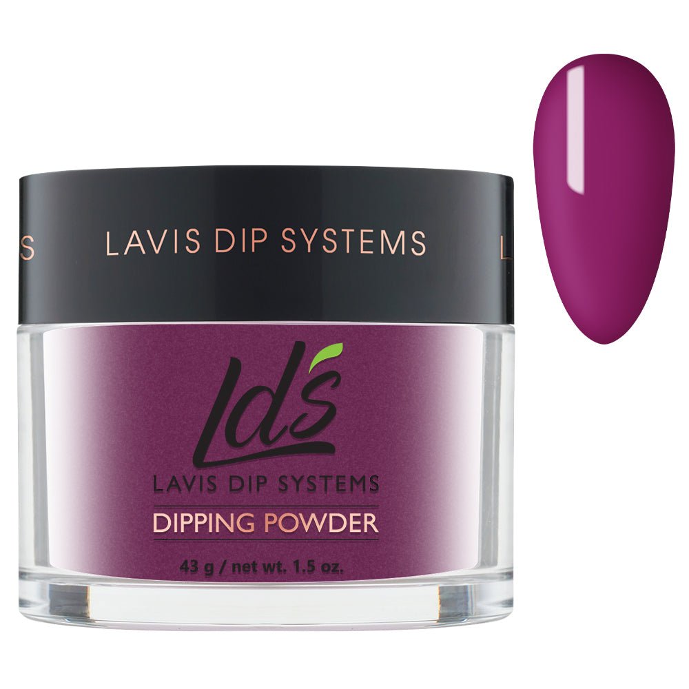 LDS Dipping Powder Nail - 068 Eggplant - DTK Nail Supply