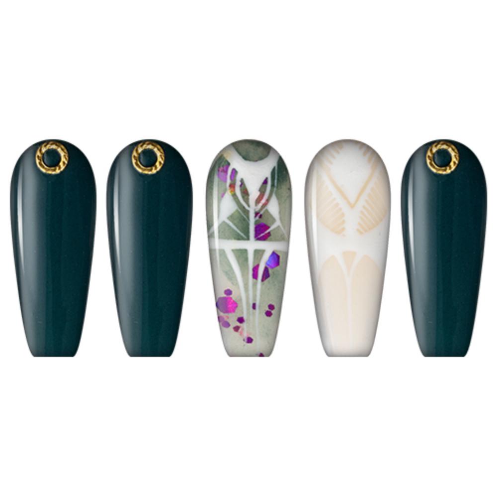 LDS Dipping Powder Nail - 072 Greenery - DTK Nail Supply