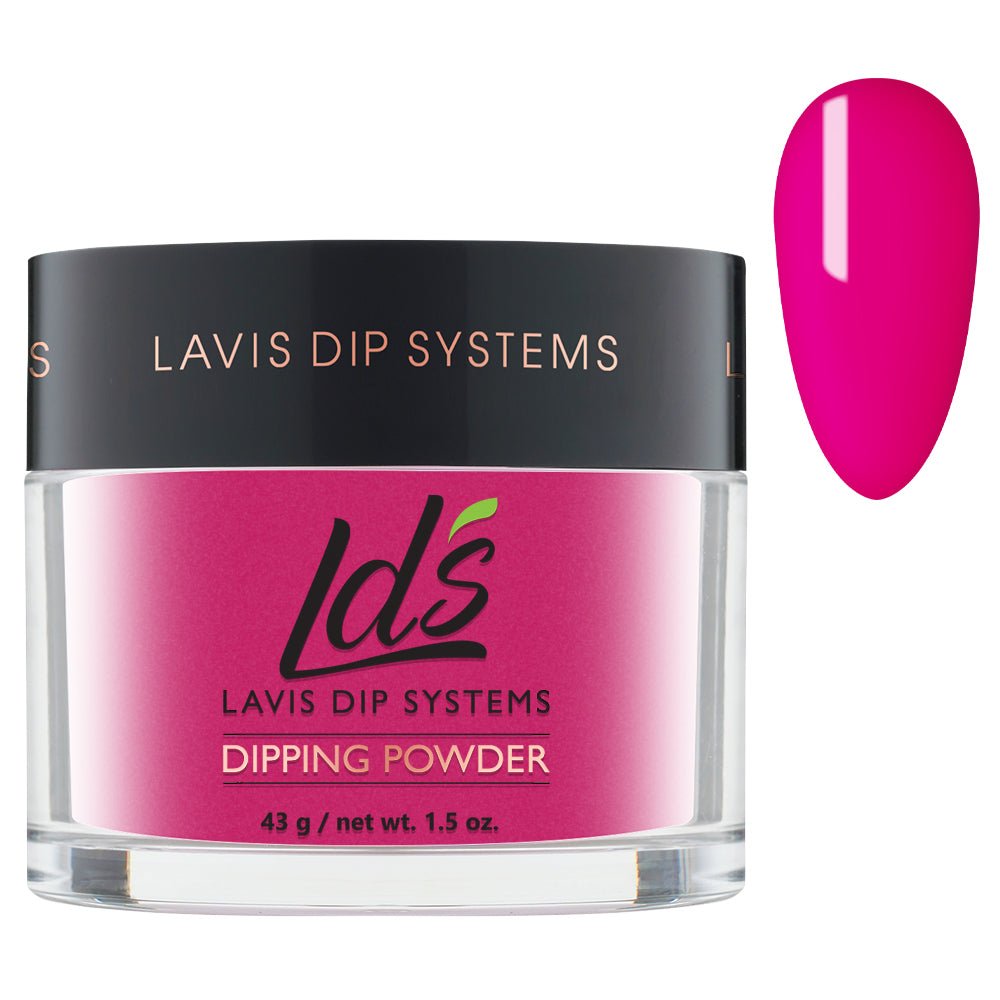 LDS Dipping Powder Nail - 084 Crimson Red - DTK Nail Supply