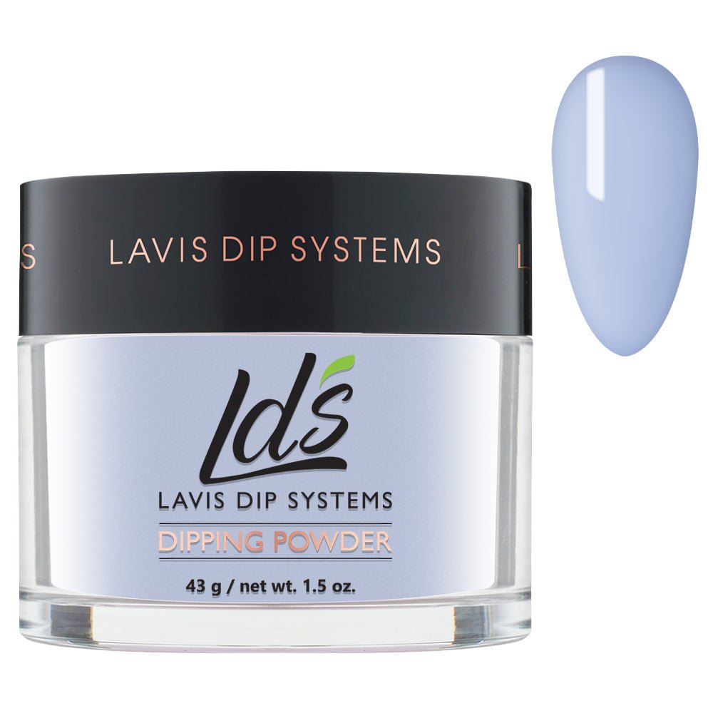 LDS Dipping Powder Nail - 085 Be - You - Tiful Blue - DTK Nail Supply