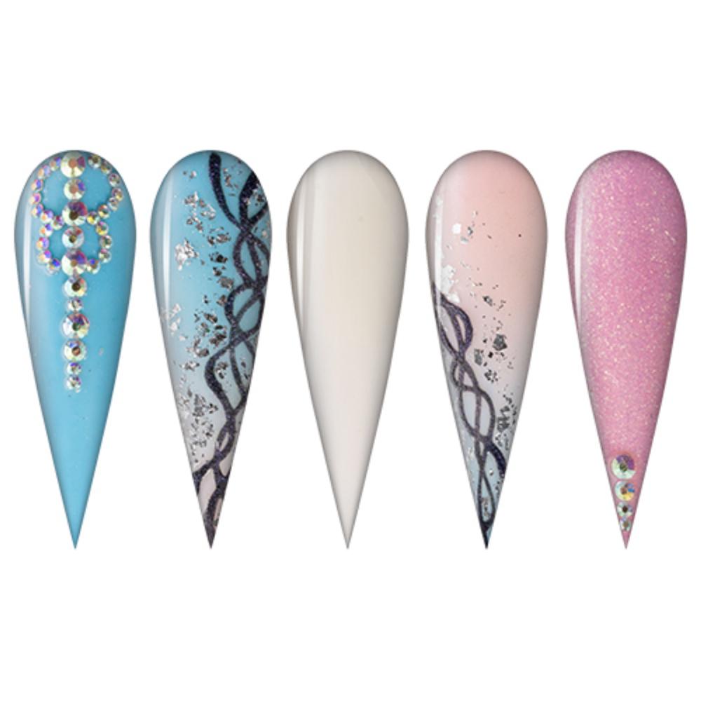 LDS Dipping Powder Nail - 088 Powderblue - DTK Nail Supply