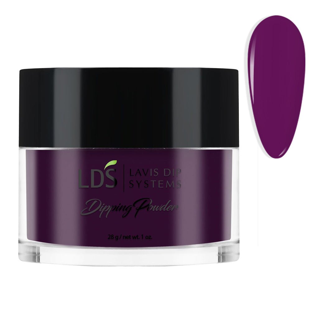 LDS Dipping Powder Nail - 095 Smoked Purple - DTK Nail Supply