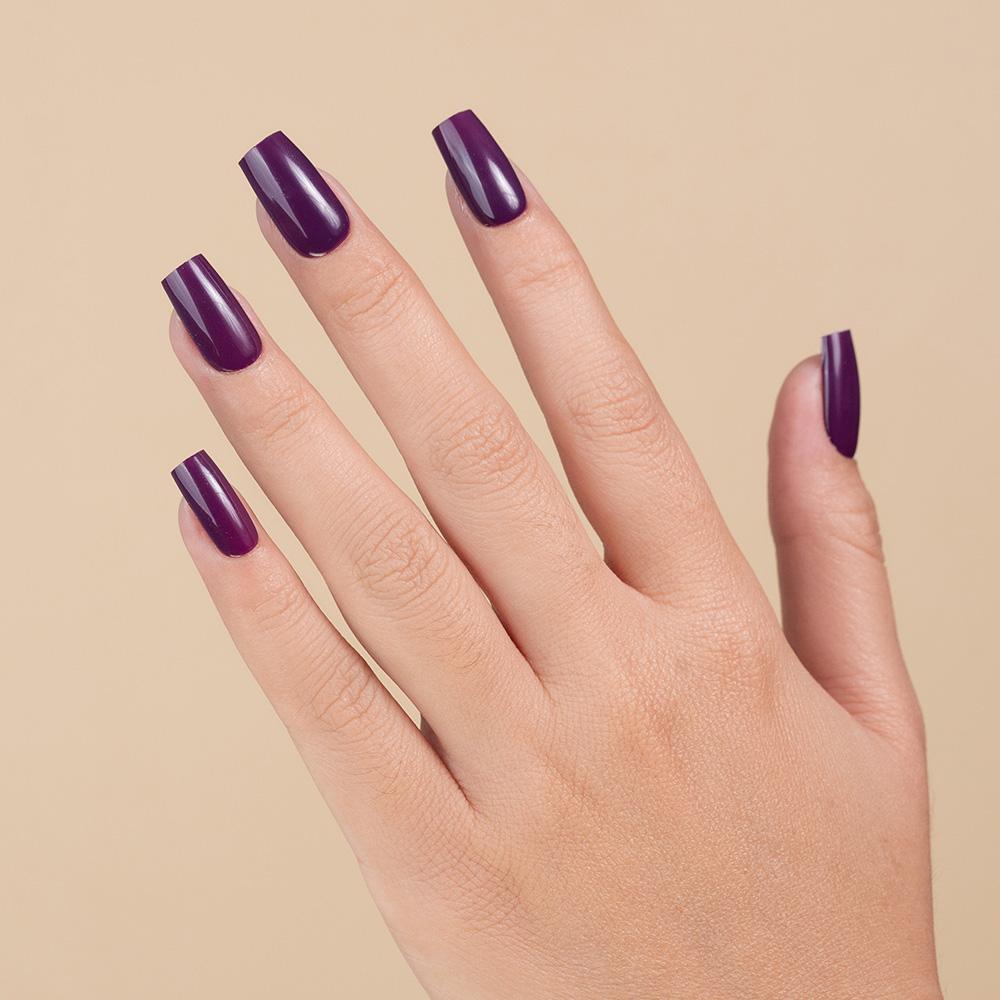 LDS Dipping Powder Nail - 095 Smoked Purple - DTK Nail Supply