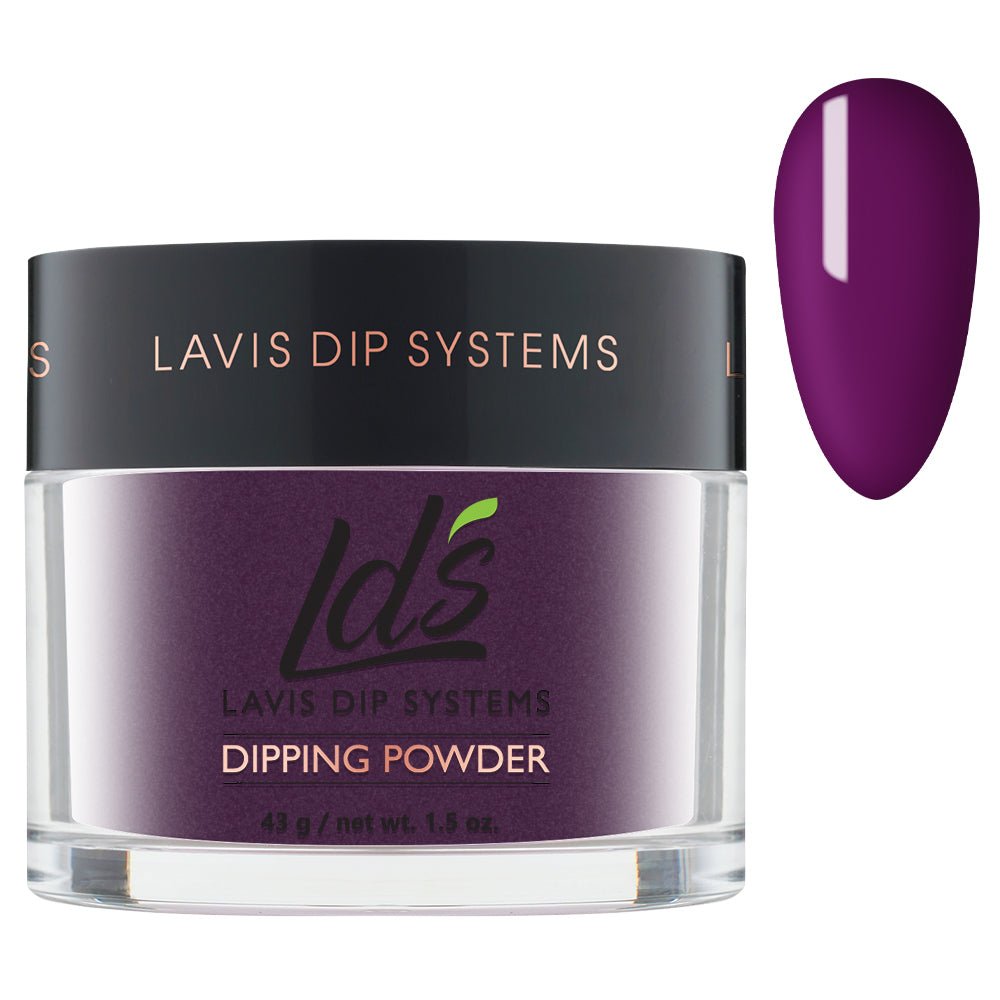 LDS Dipping Powder Nail - 095 Smoked Purple - DTK Nail Supply