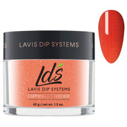 LDS Dipping Powder Nail - 098 Deliciously Orange - DTK Nail Supply