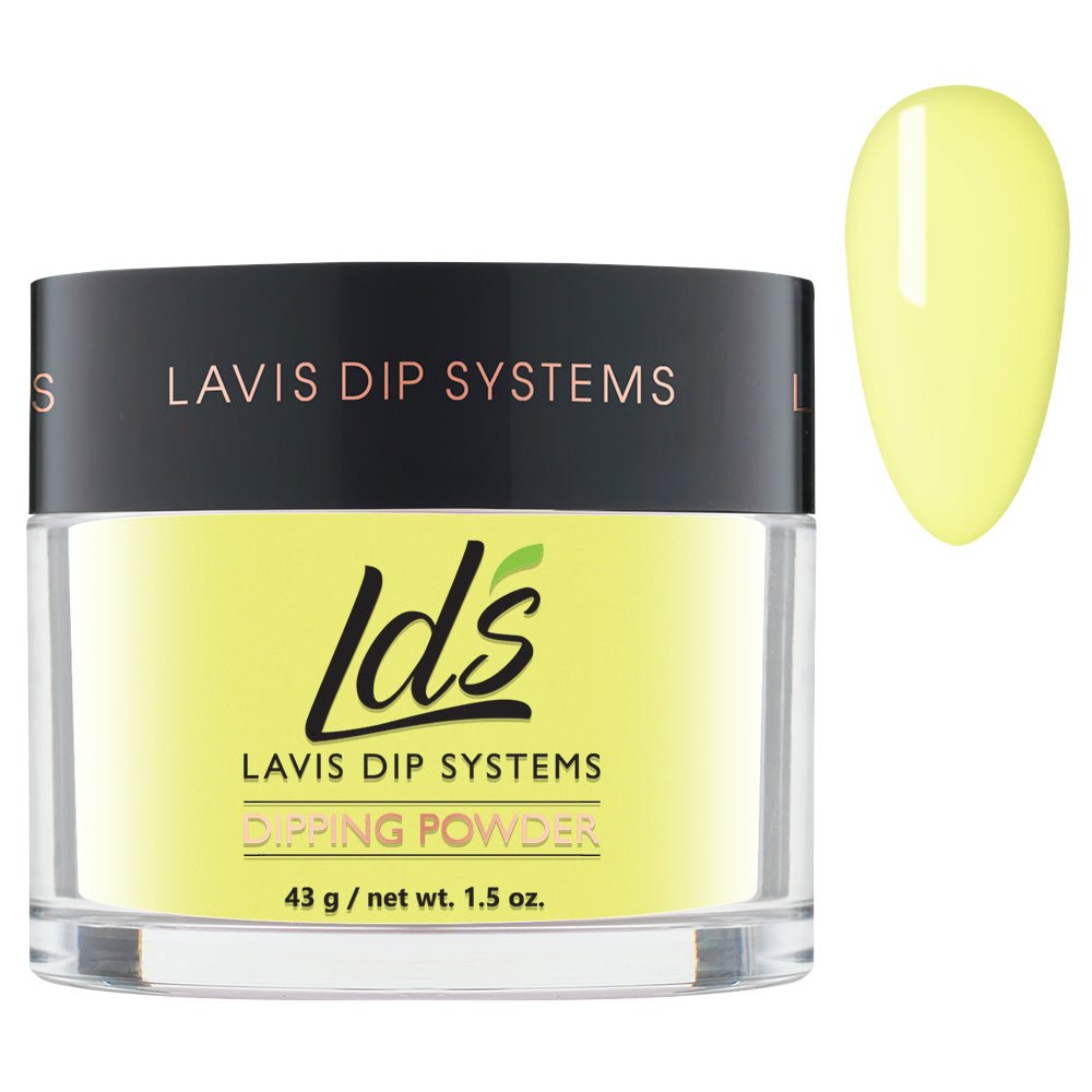 LDS Dipping Powder Nail - 099 Pale Yellow - DTK Nail Supply
