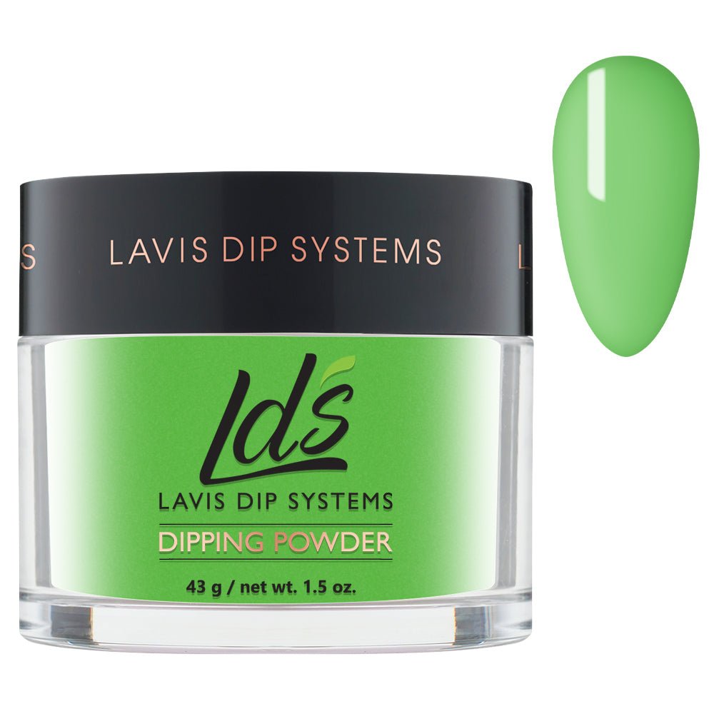 LDS Dipping Powder Nail - 102 In The Lime Light - DTK Nail Supply
