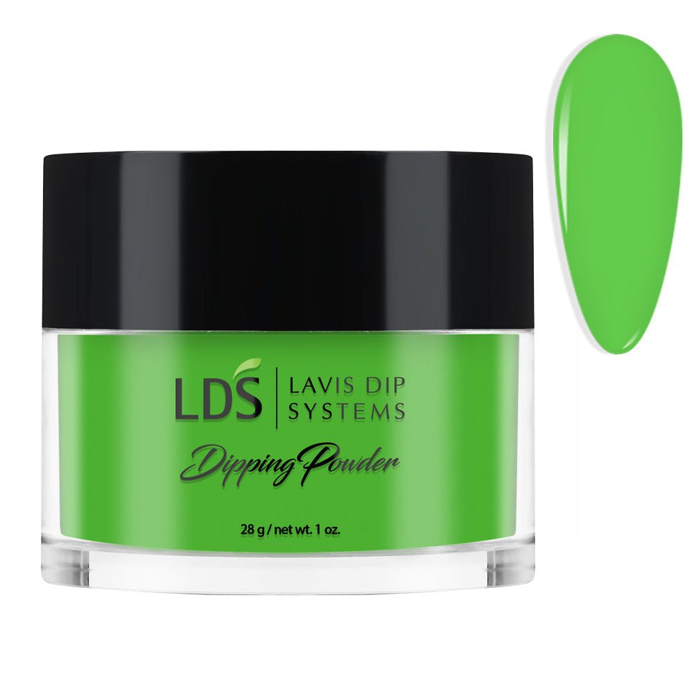 LDS Dipping Powder Nail - 102 In The Lime Light - DTK Nail Supply