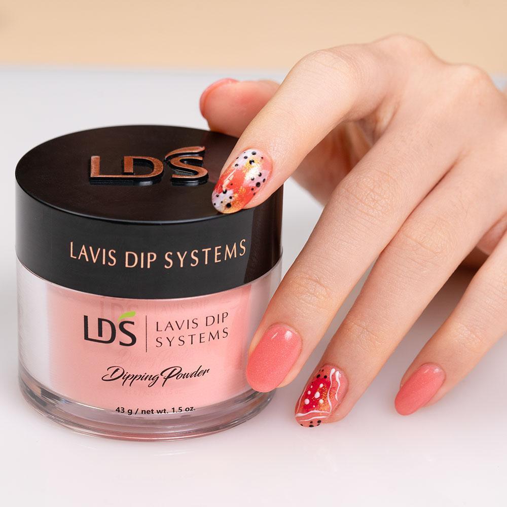 LDS Dipping Powder Nail - 114 Melon Like It Is - DTK Nail Supply