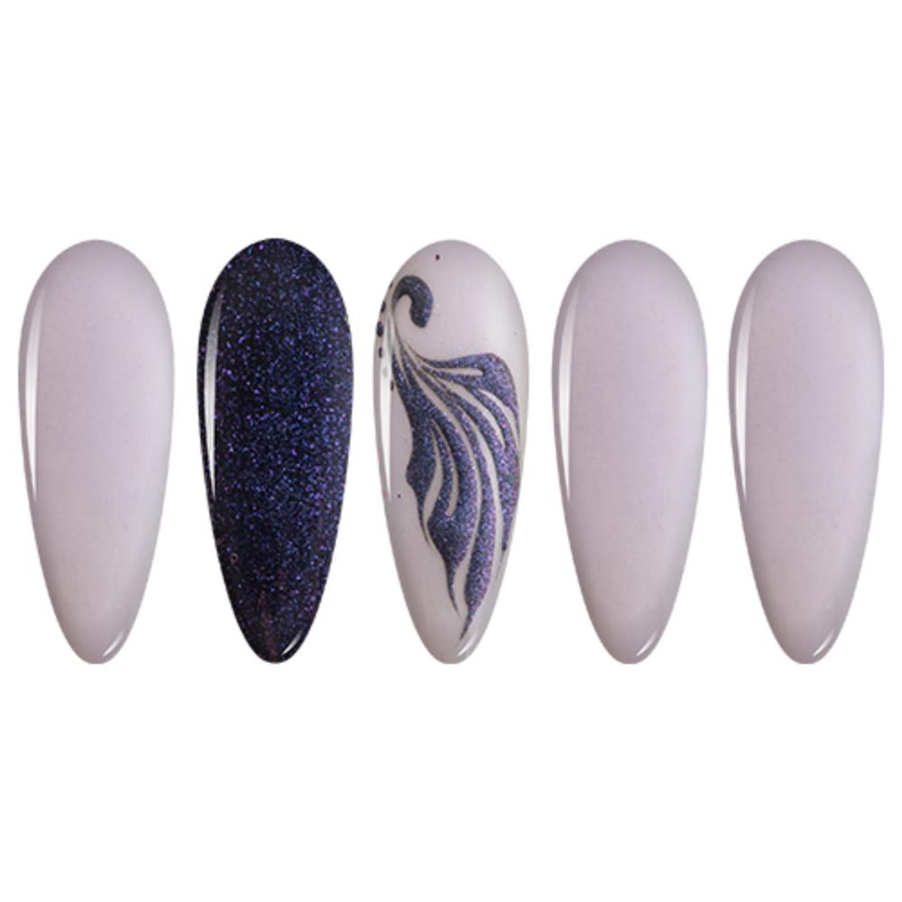 LDS Dipping Powder Nail - 116 Coal Hearted - DTK Nail Supply