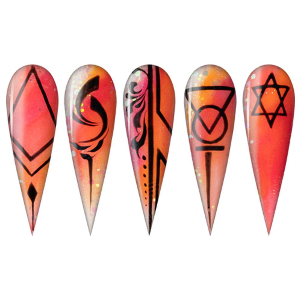 LDS Dipping Powder Nail - 119 Red - Y For Adventure - DTK Nail Supply