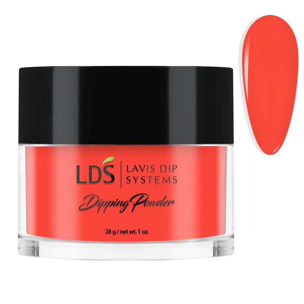 LDS Dipping Powder Nail - 119 Red - Y For Adventure - DTK Nail Supply