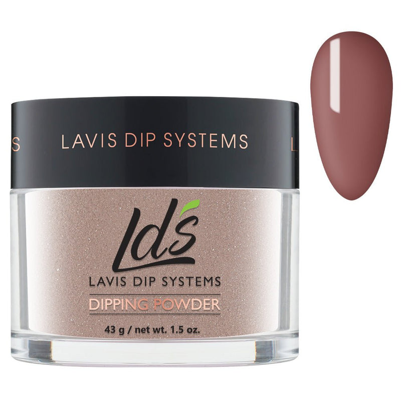 LDS Dipping Powder Nail - 121 Brownish - DTK Nail Supply