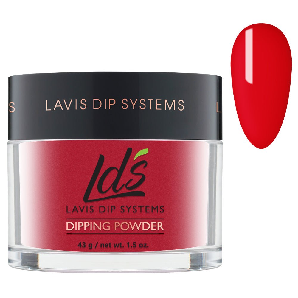 LDS Dipping Powder Nail - 129 Red Bell Pepper - DTK Nail Supply