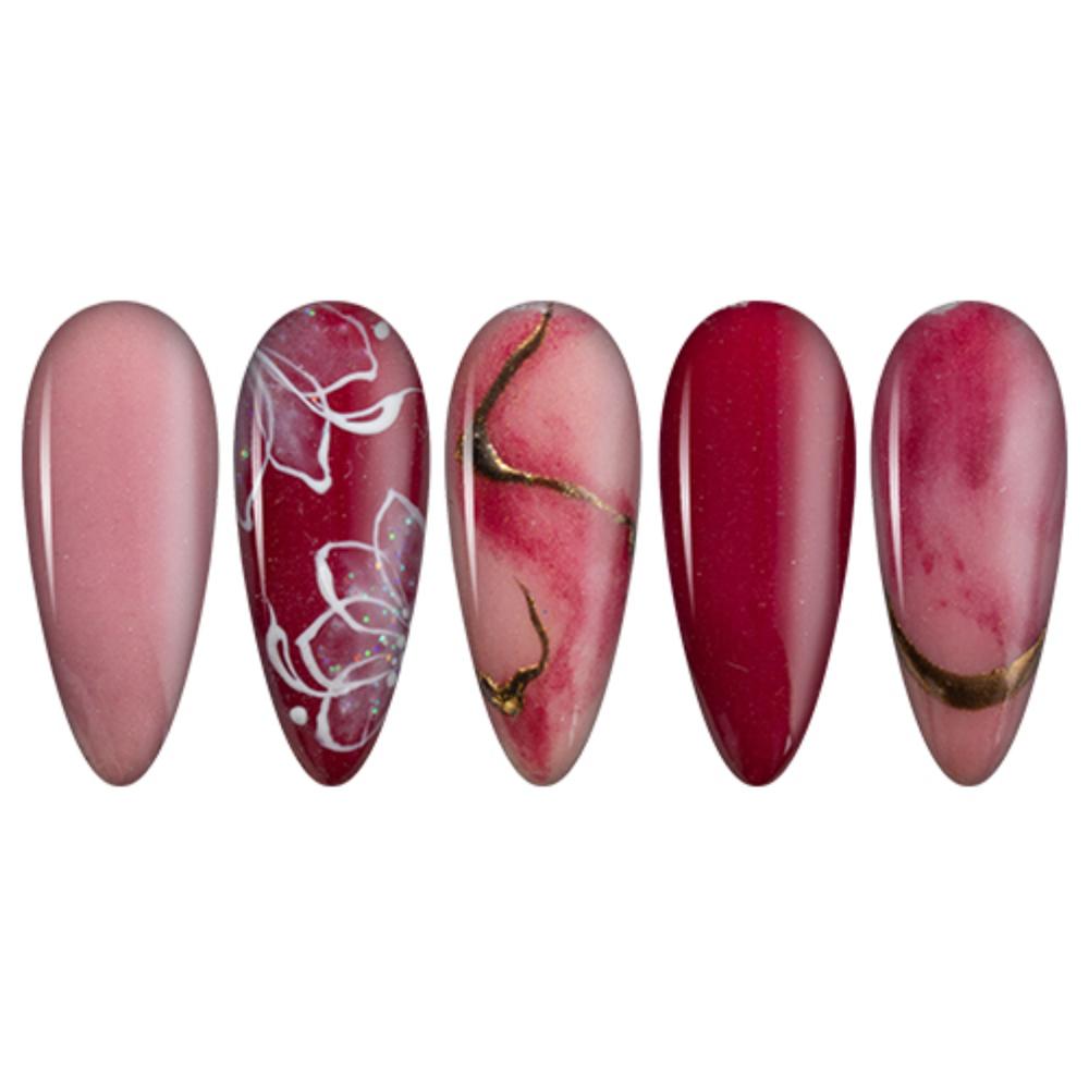 LDS Dipping Powder Nail - 136 Strawberry Glaze - DTK Nail Supply