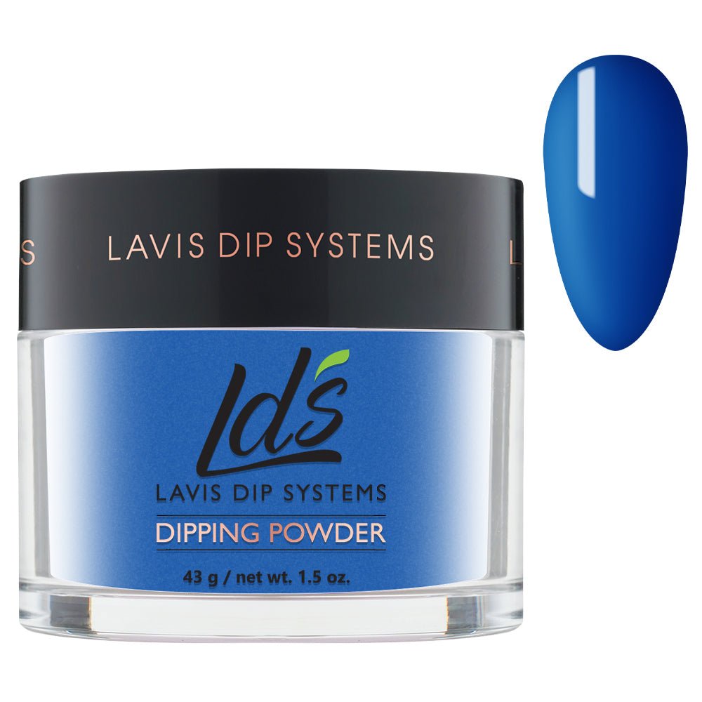 LDS Dipping Powder Nail - 147 Cobalt Blue - DTK Nail Supply
