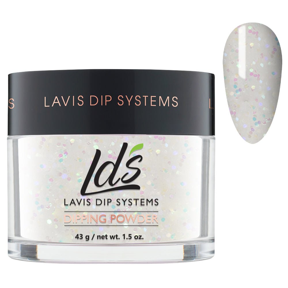 LDS Dipping Powder Nail - 151 White ice - DTK Nail Supply