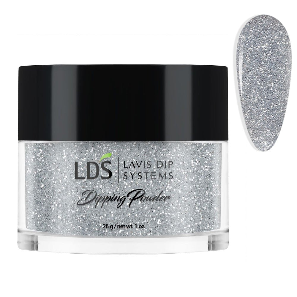 LDS Dipping Powder Nail - 165 Silver Fog - DTK Nail Supply