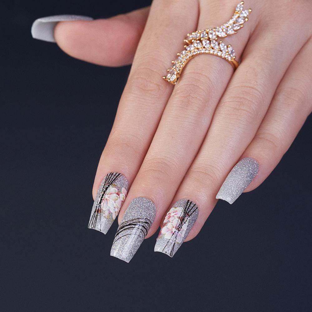 LDS Dipping Powder Nail - 165 Silver Fog - DTK Nail Supply