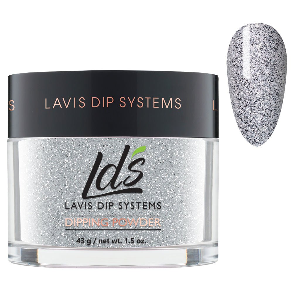 LDS Dipping Powder Nail - 165 Silver Fog - DTK Nail Supply