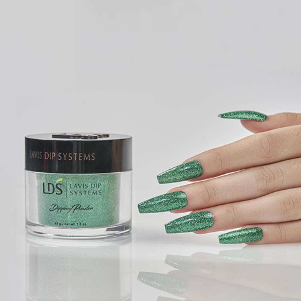 LDS Dipping Powder Nail - 172 Vivid Jade - DTK Nail Supply