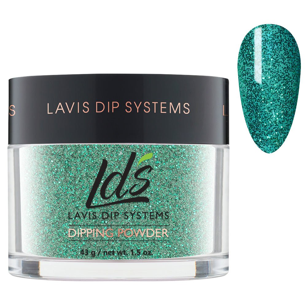 LDS Dipping Powder Nail - 172 Vivid Jade - DTK Nail Supply