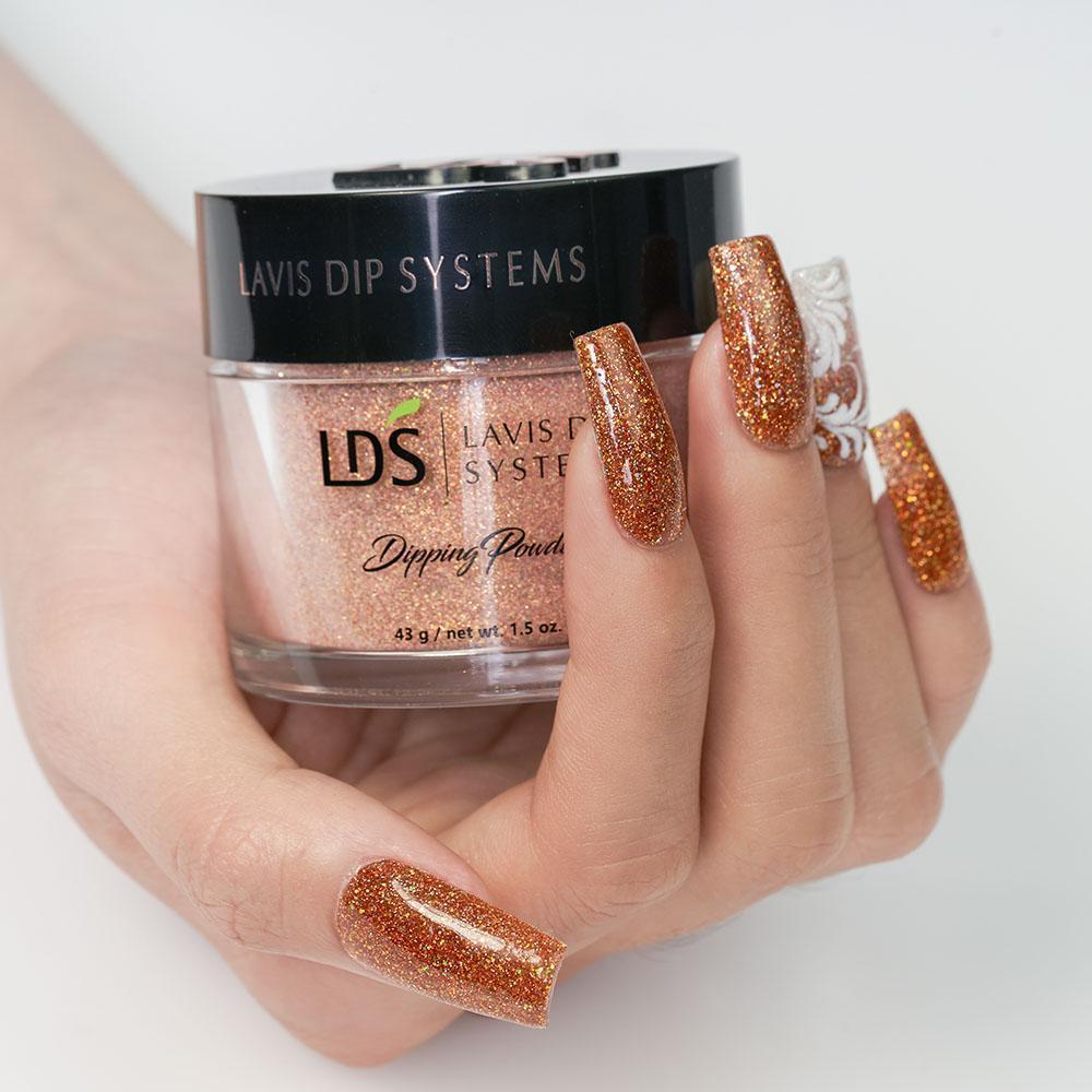 LDS Dipping Powder Nail - 176 Autumn Russet - DTK Nail Supply