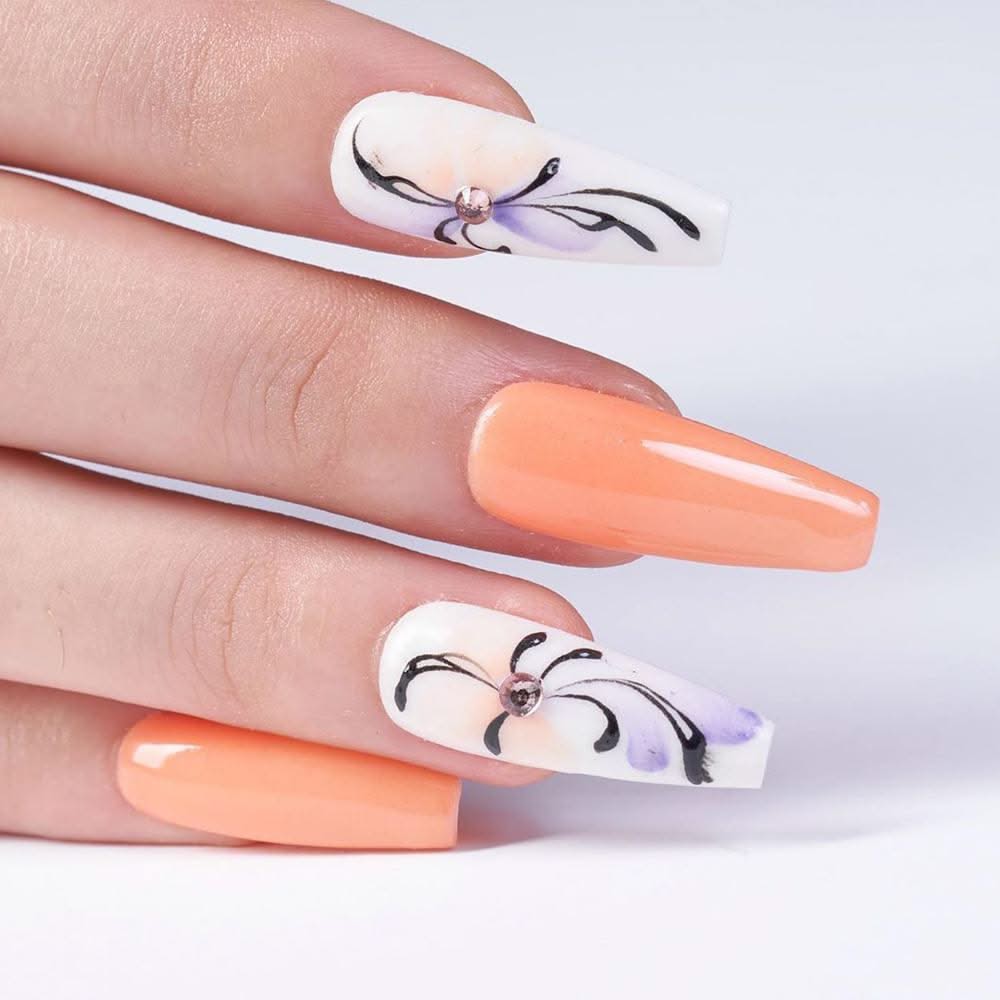 LDS Draw Painting Gel Nails Polish Nail Art Kit (03, 04, 05, 06, 09, 10, 12 and 1 Liner Brush) - DTK Nail Supply