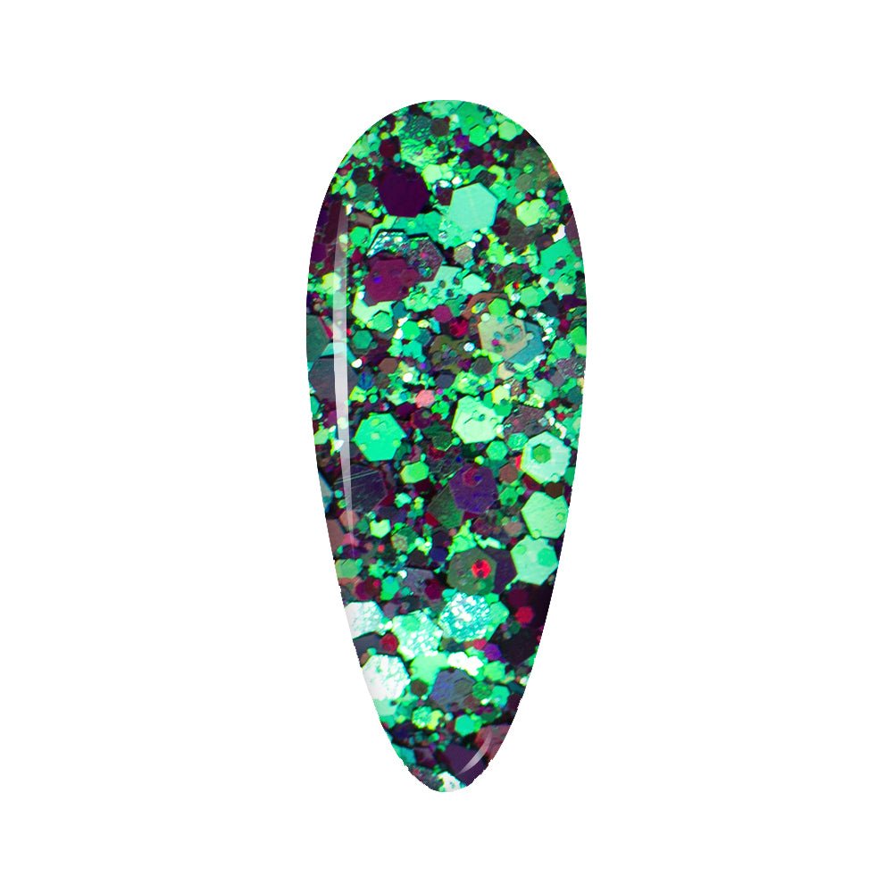 LDS Fairytale Glitter Nail Art - 0.5oz FT05 Magic Show - DTK Nail Supply