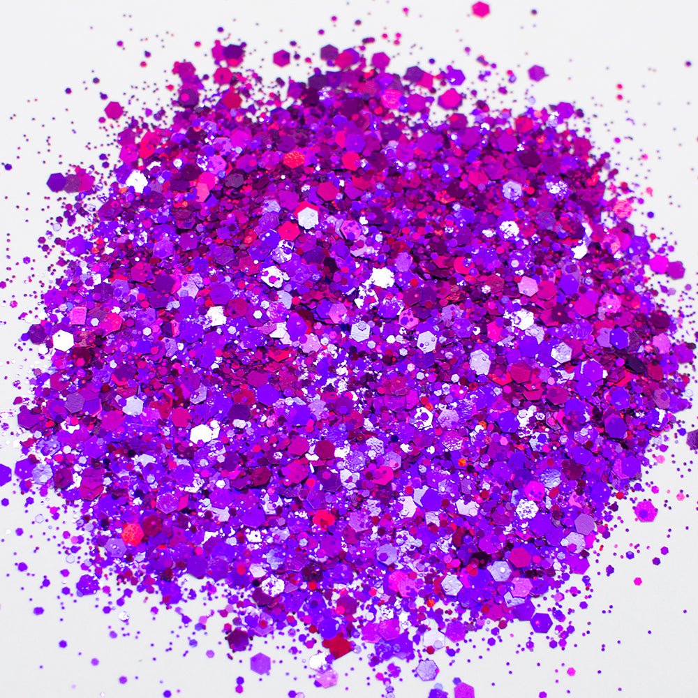 LDS Fairytale Glitter Nail Art - 0.5oz FT06 Enchanted - DTK Nail Supply