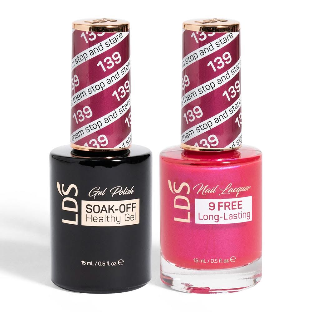 LDS Gel Lacquer Christmas Collection: 13, 137, 138, 139, 140, 141, 144, 145 - DTK Nail Supply