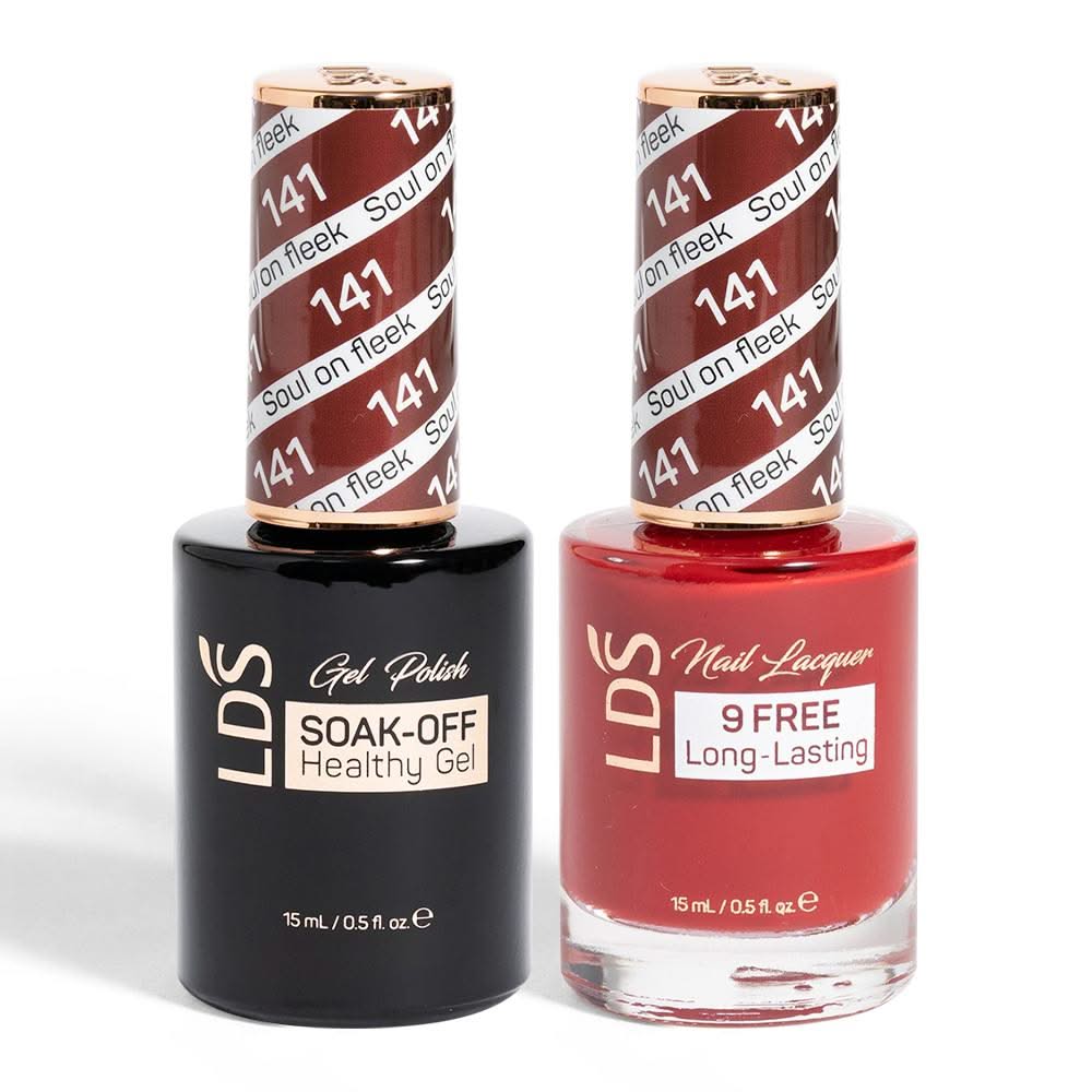 LDS Gel Lacquer Christmas Collection: 13, 137, 138, 139, 140, 141, 144, 145 - DTK Nail Supply