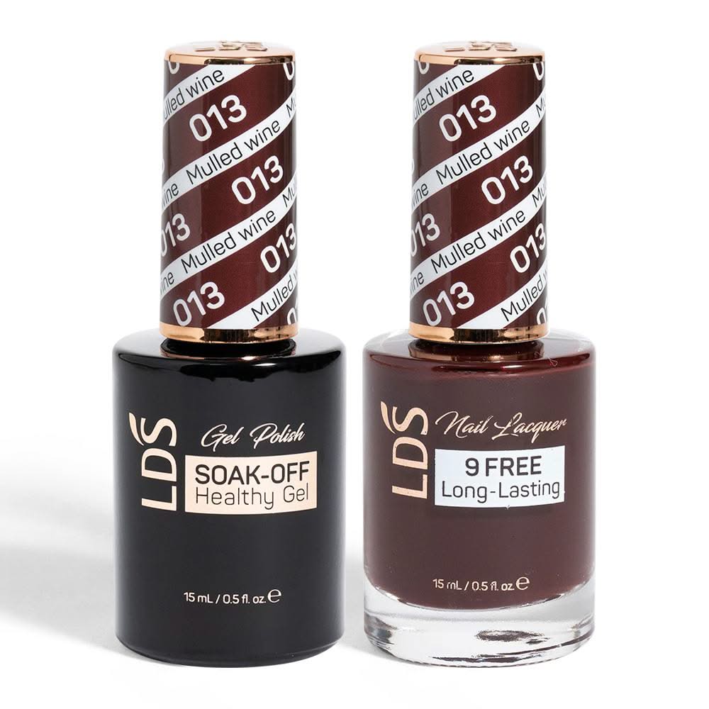 LDS Gel Lacquer Christmas Collection: 13, 137, 138, 139, 140, 141, 144, 145 - DTK Nail Supply