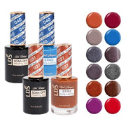 LDS Gel Lacquer Fall Collection: 037, 038, 039, 040, 041, 042, 043, 044, 045, 046, 047, 048 - DTK Nail Supply