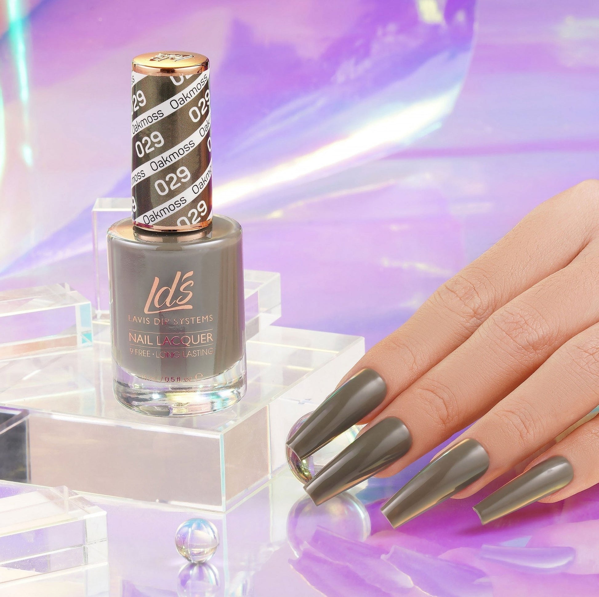 LDS Gel Nail Polish Duo - 029 Oakmoss - DTK Nail Supply