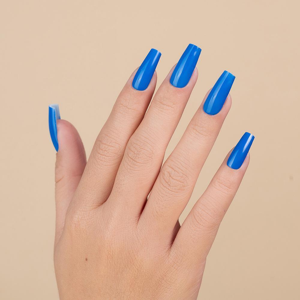 LDS Gel Nail Polish Duo - 040 Royal Blue - DTK Nail Supply