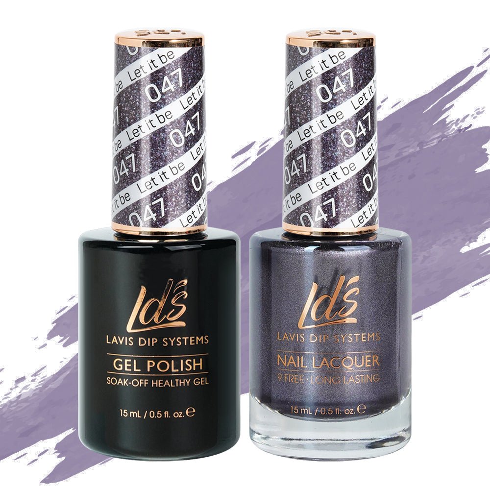 LDS Gel Nail Polish Duo - 047 Let It Be - DTK Nail Supply