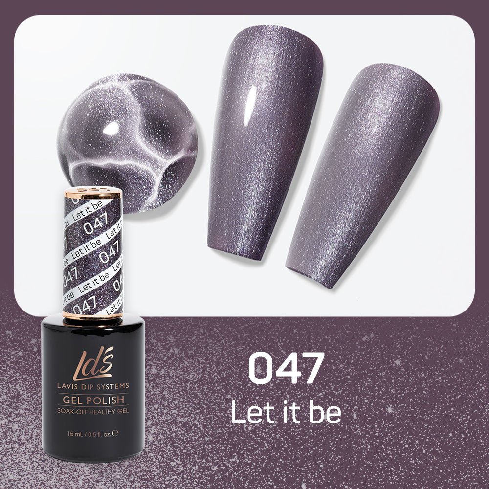 LDS Gel Nail Polish Duo - 047 Let It Be - DTK Nail Supply