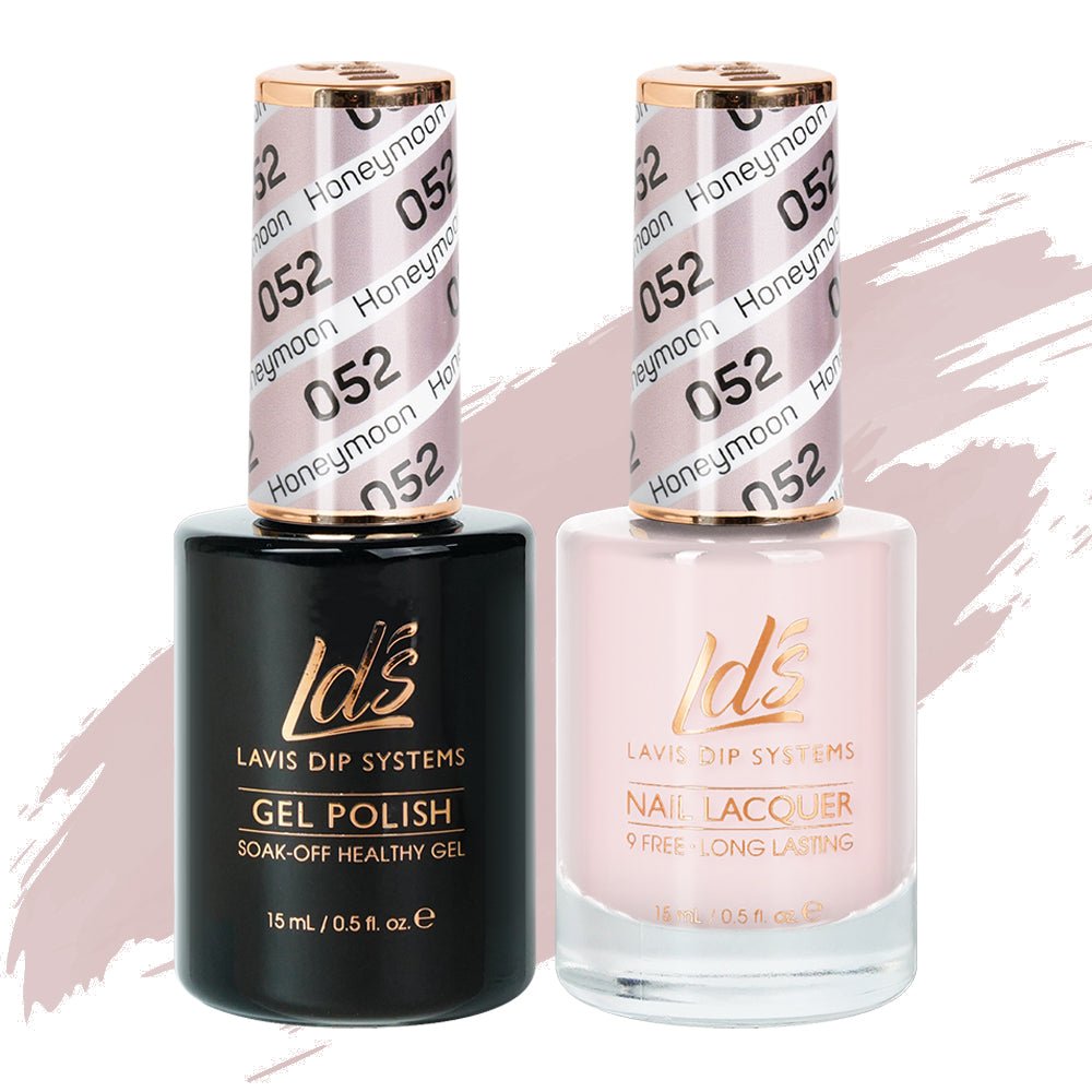 LDS Gel Nail Polish Duo - 052 Honeymoon - DTK Nail Supply