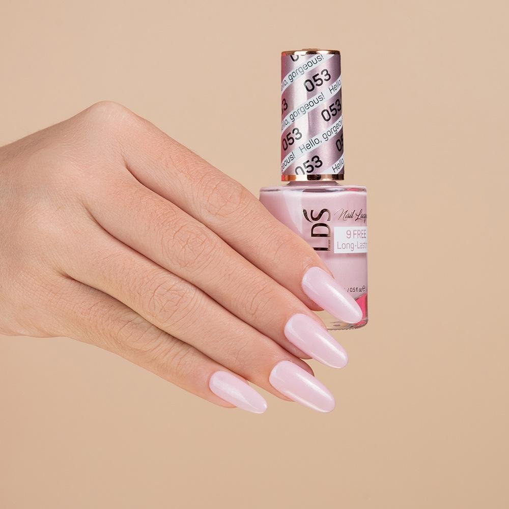 LDS Gel Nail Polish Duo - 053 Hello, Gorgeous - DTK Nail Supply