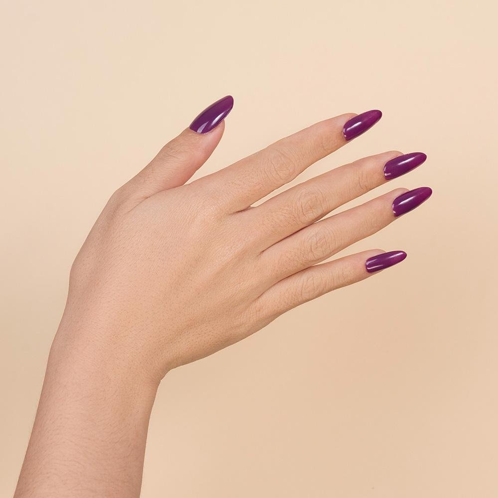 LDS Gel Nail Polish Duo - 068 Eggplant - DTK Nail Supply