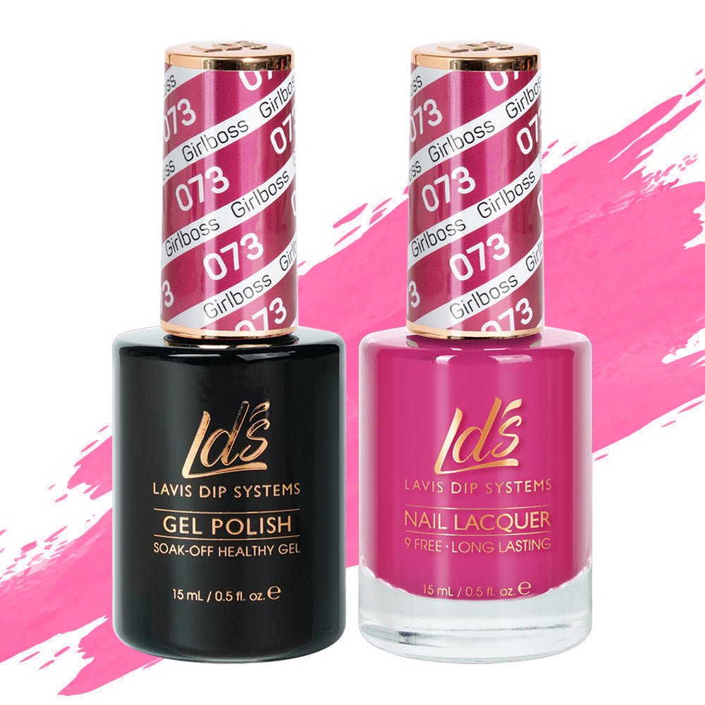 LDS Gel Nail Polish Duo - 073 Girlboss - DTK Nail Supply