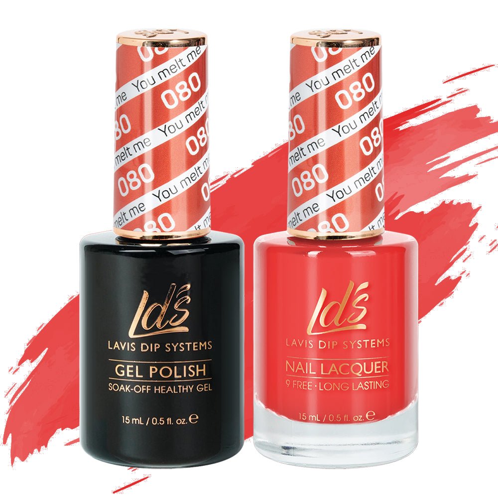 LDS Gel Nail Polish Duo - 080 You Melt Me - DTK Nail Supply